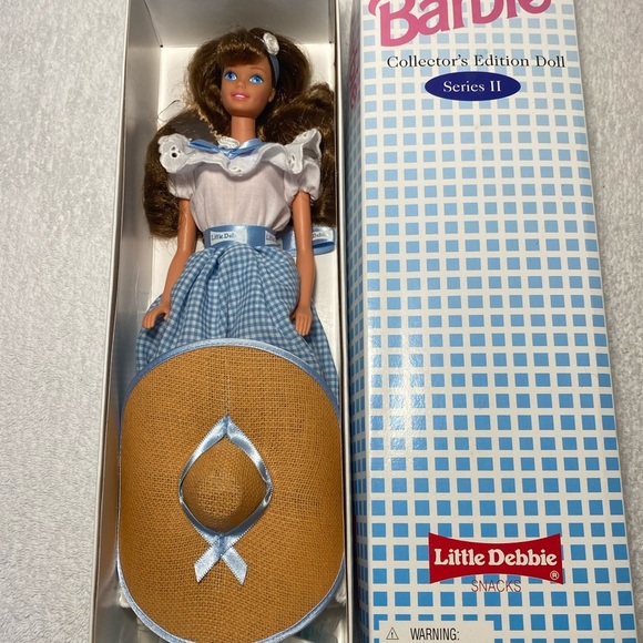 NRFB Little Debbie Snacks Barbie Doll from 1995 by Mattel - Picture 1 of 7